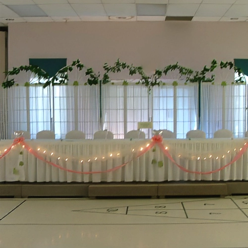 French door backdrop