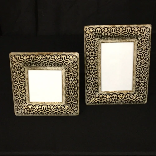 gold frames for table numbers or menus