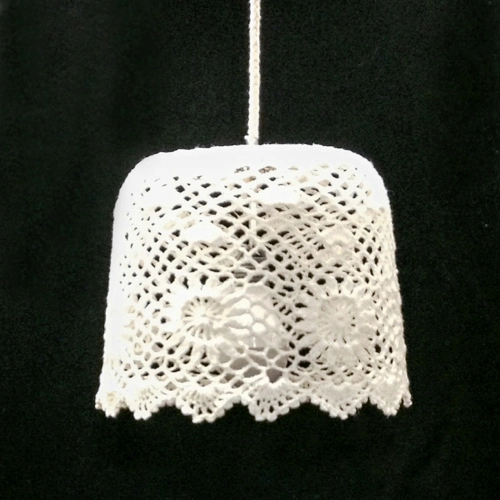 lace lamp shade—includes light