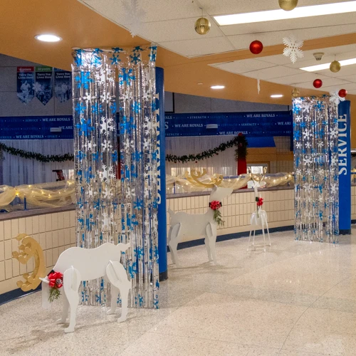 Christmas dance decor