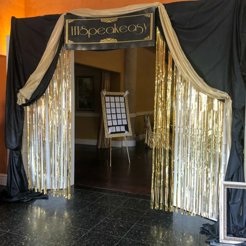 Roaring 20s theme dance entrance