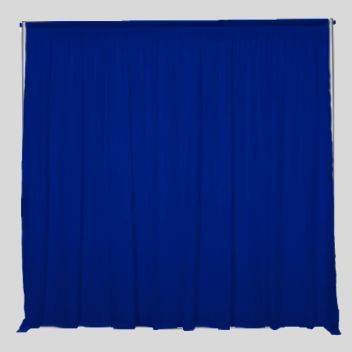 Pipe and drape fabric backdrop