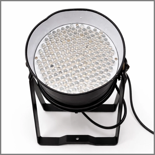 par can light, 7 colours, can be sound-activated