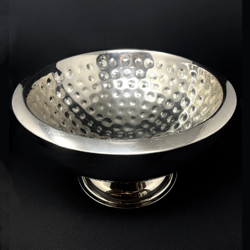 metal punch bowl or ice bucket
