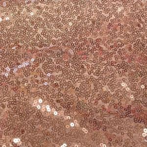 linen — runners & overlays rose gold sequin runner